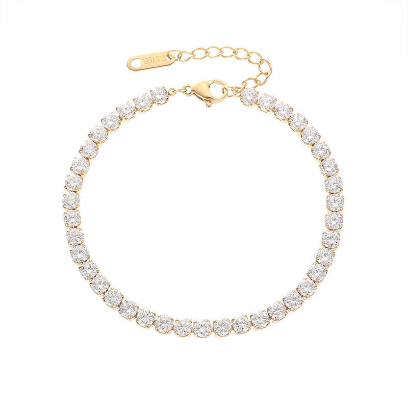 Ariana – Vollständig mit Diamanten besetztes Armband