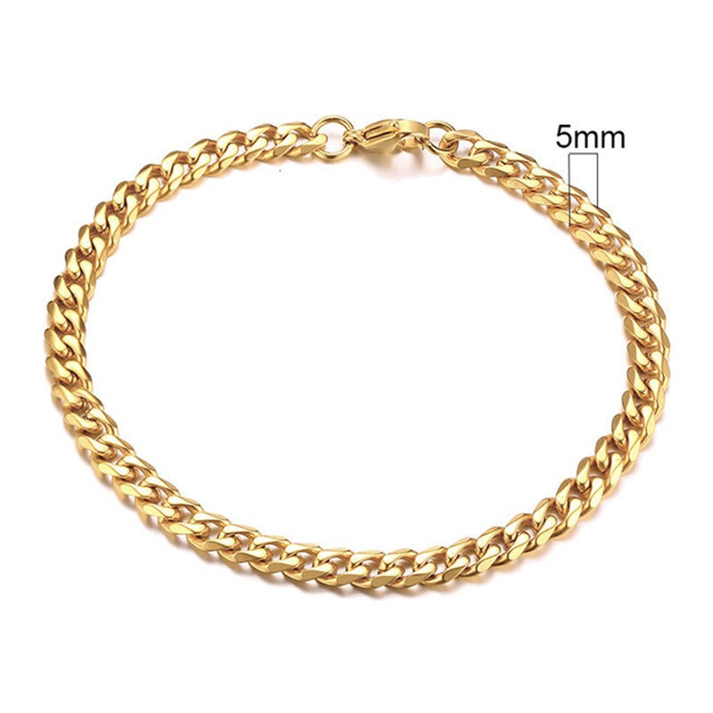 Léna – Klassisches kubanisches Kettenarmband