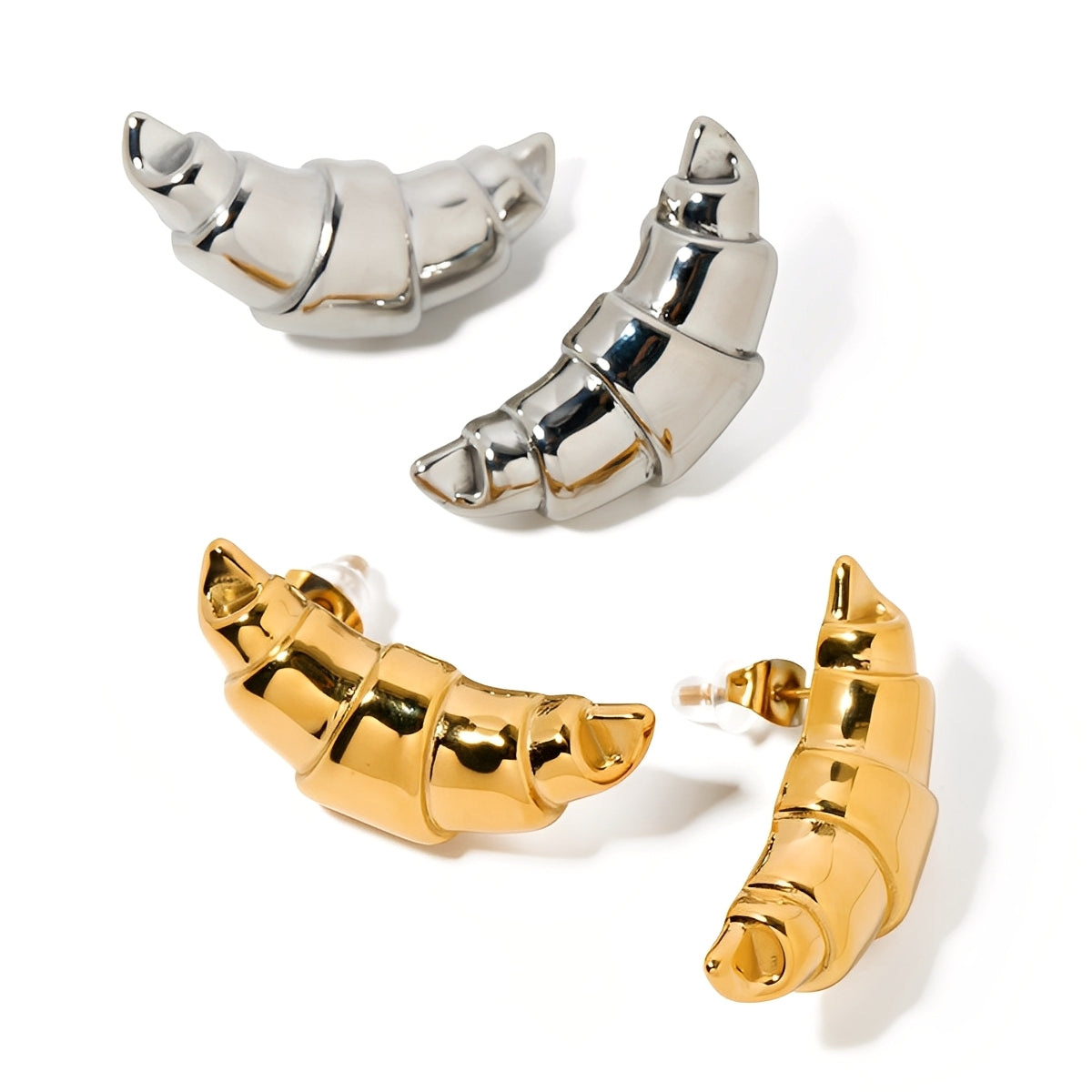 Rosalie – Elegante Goldene Ohrringe