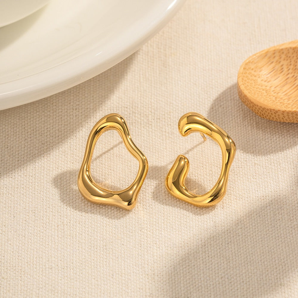 Ines – Elegante Geometrische Ohrringe