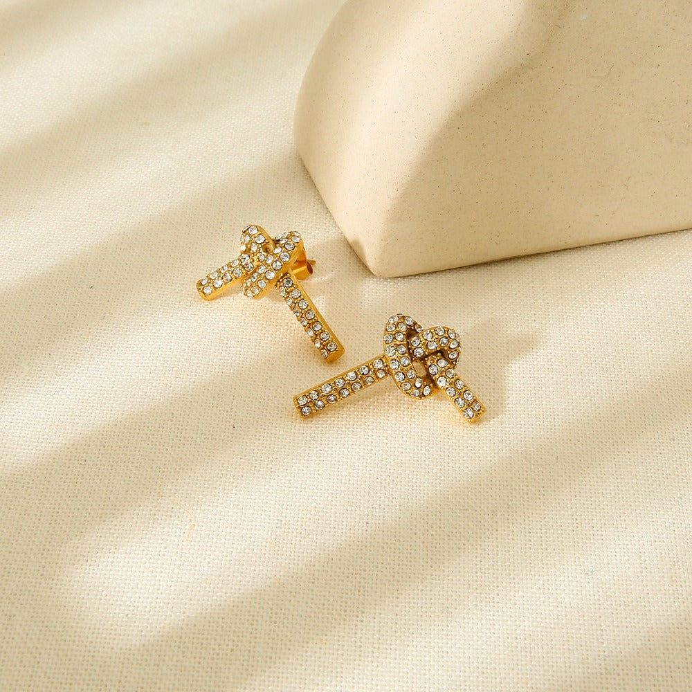Sophia – Elegante Knoten-Ohrringe