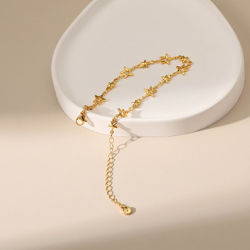 Lisa – Armband Süß aus Metall mit Goldbeschichtung