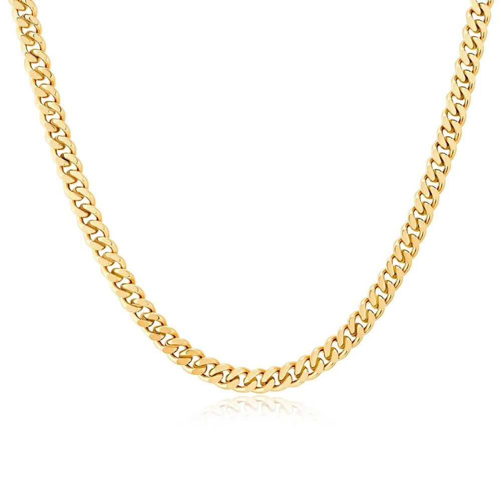 Avana – Elegante goldene Kettenhalskette