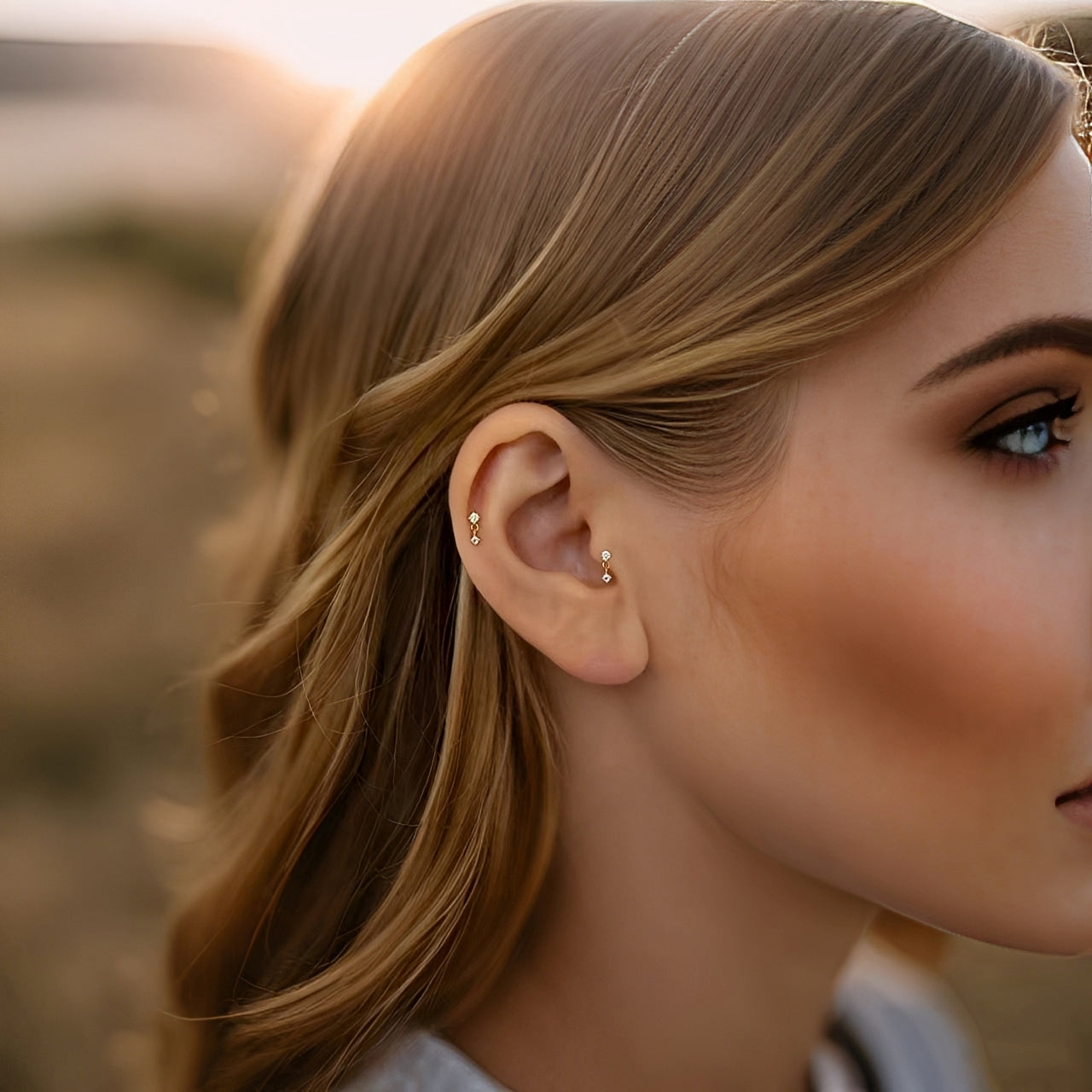 Ellen – Ohrringe aus Zirkonia