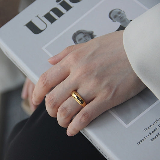 Aurelie – Abgerundeter Zeigefingerring