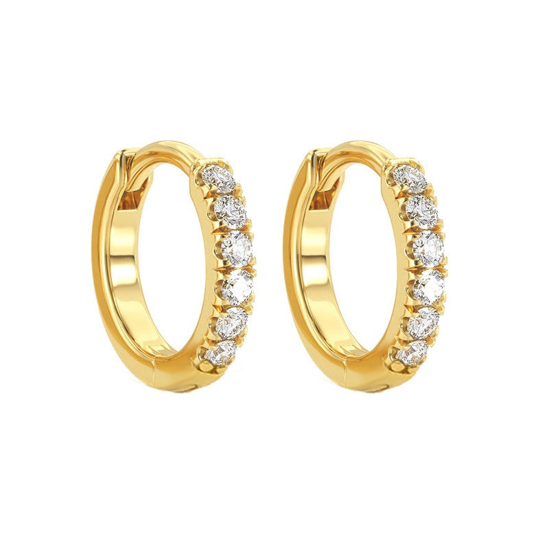 Mila – Elegante Mikro-runde Ohrringe