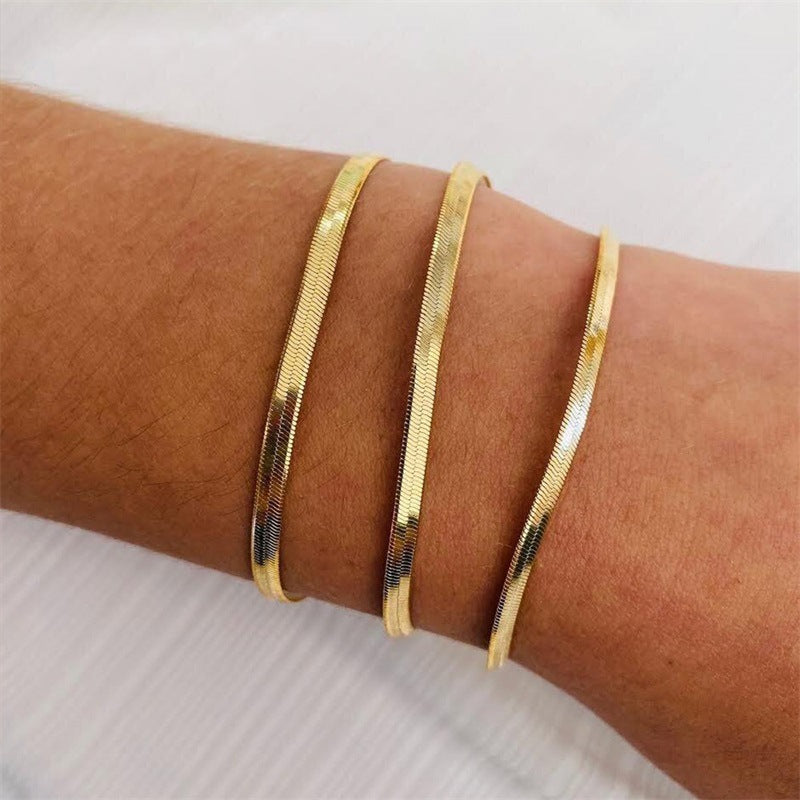 Kylie – Armband Verchromt Inoxydable