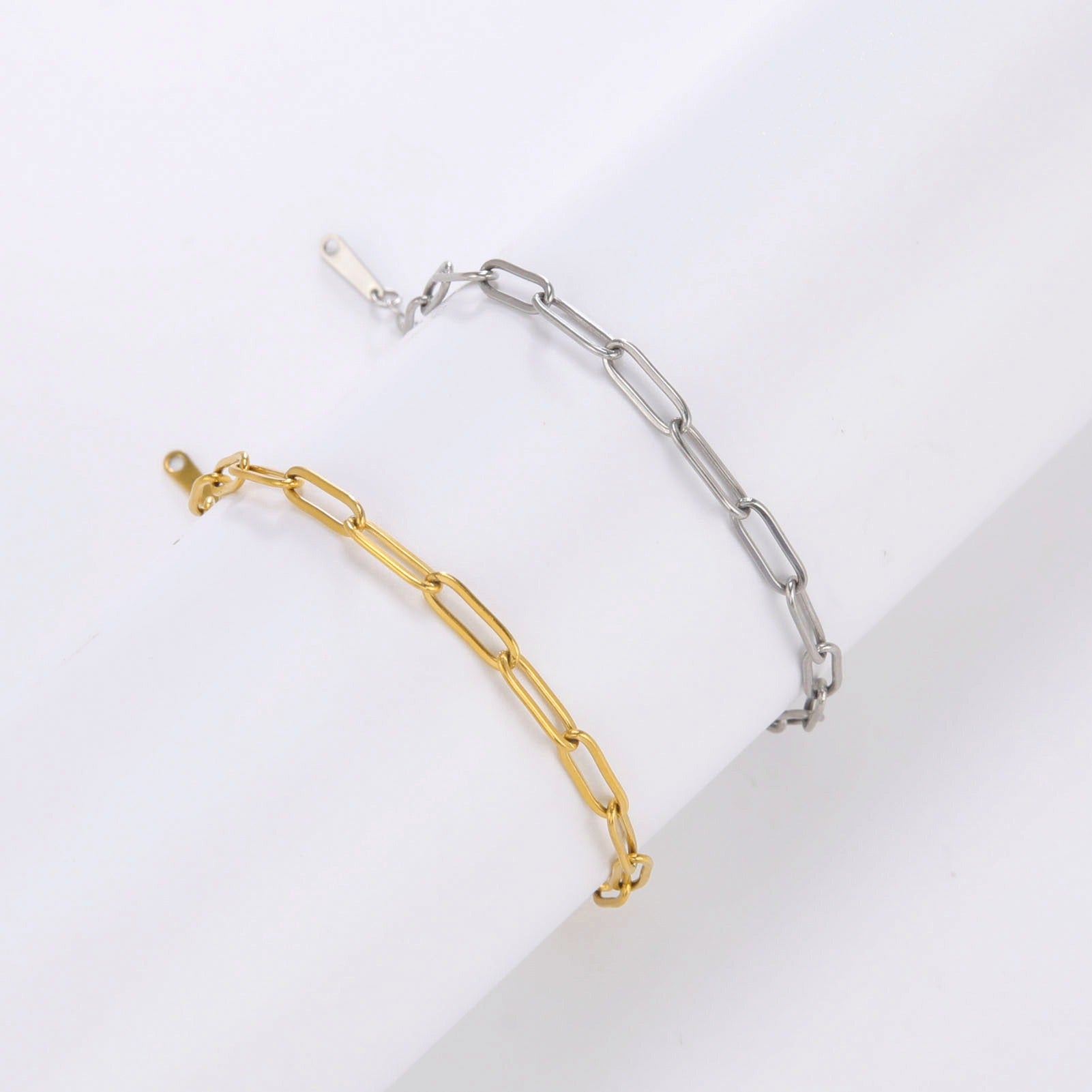 Kai – Armband Gliederkette Gold Schick