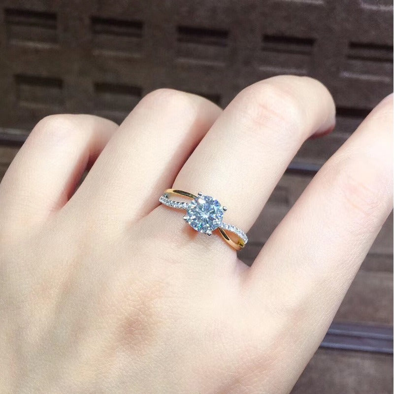 Jane – Ring aus Gold 18K
