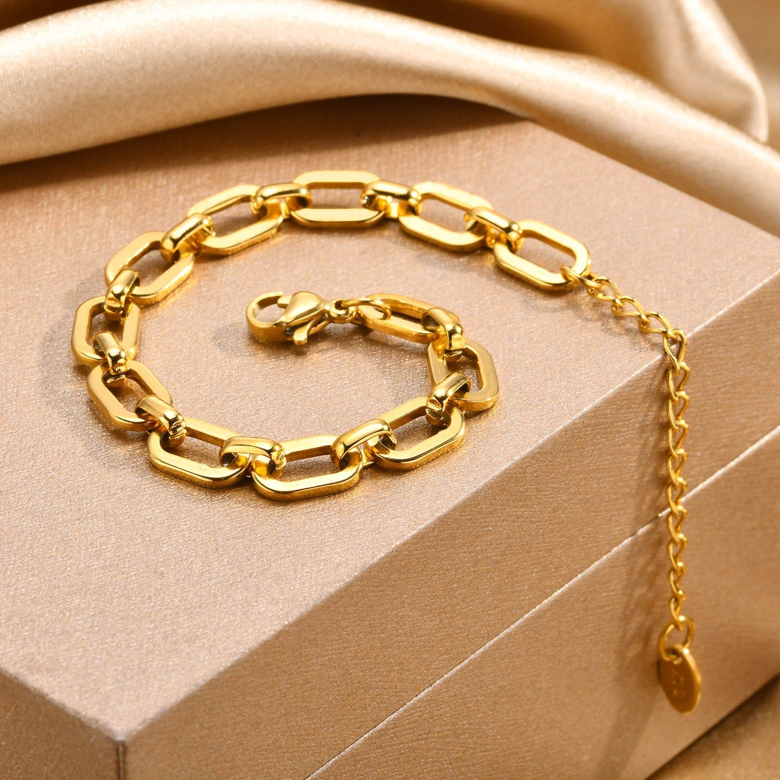 Alina – Set aus Edelstahl-Halskette und Armband