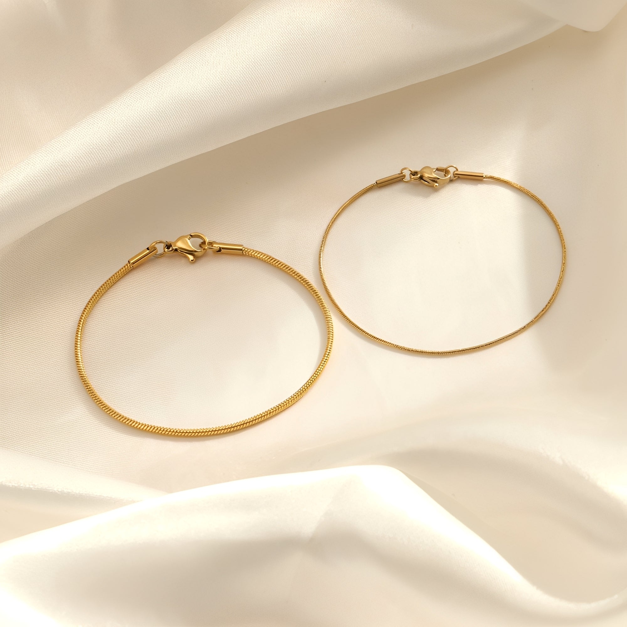 Pia – Elegantes Schlangenkettenarmband