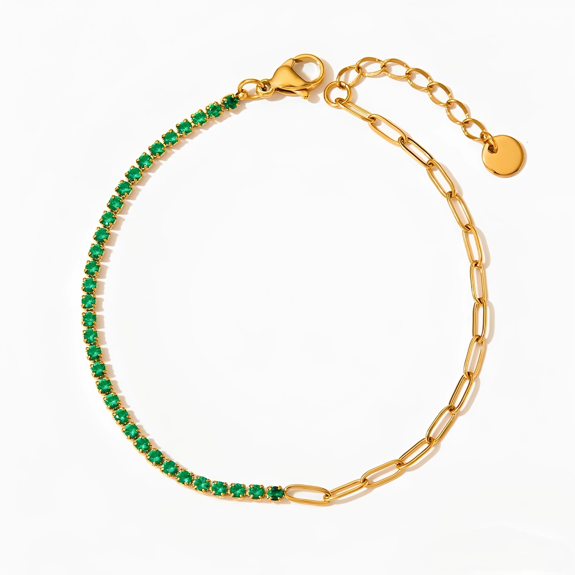 Yani – Elegantes Zirkonia-Armband aus Edelstahl