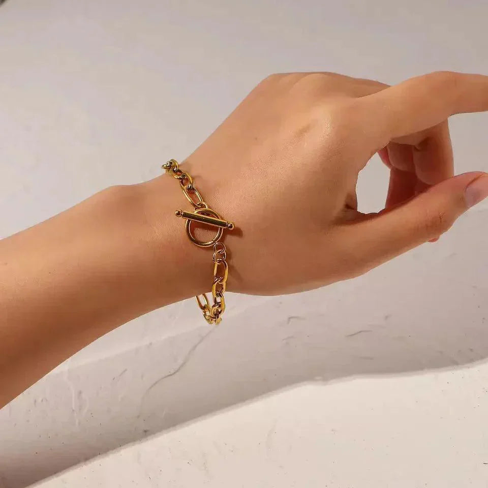 Valeria – Armband Zirkon aus Edelstahl