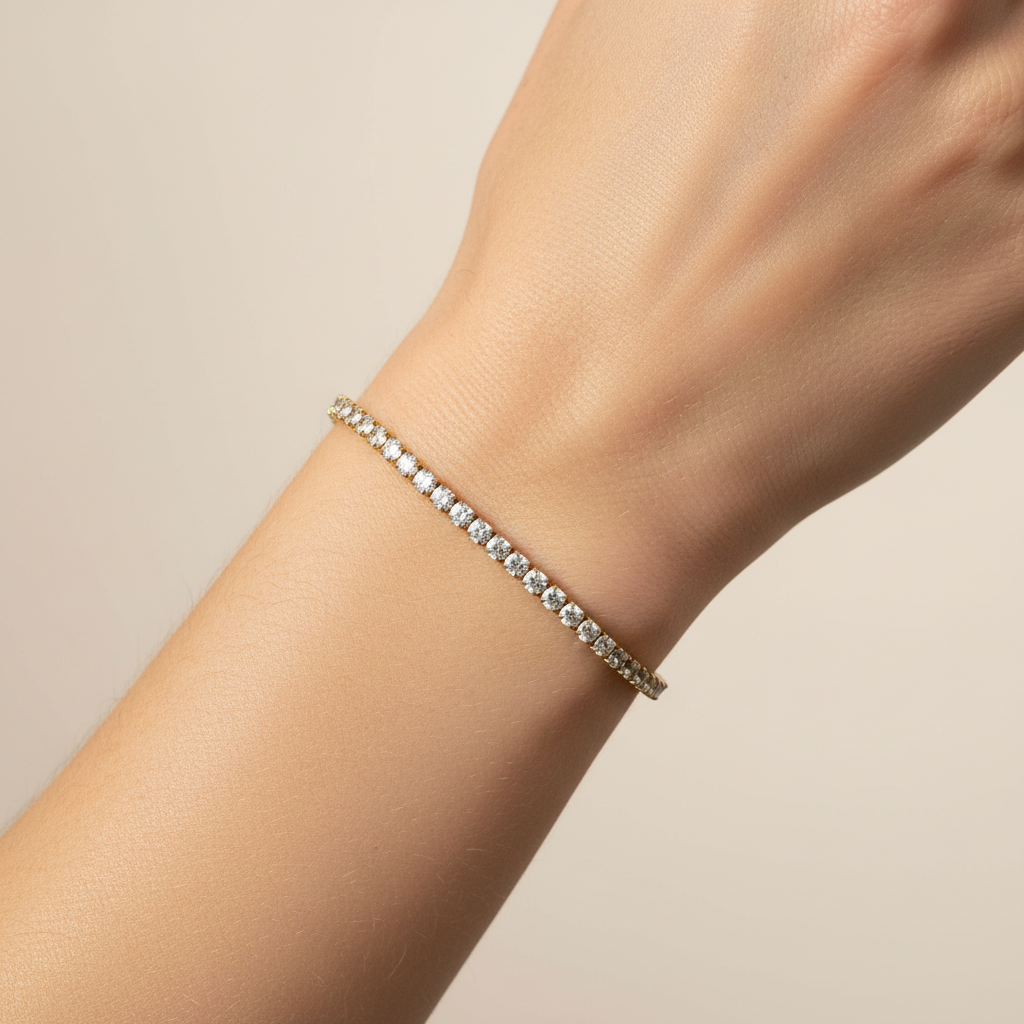 Kiara – Glänzendes Kettenarmband