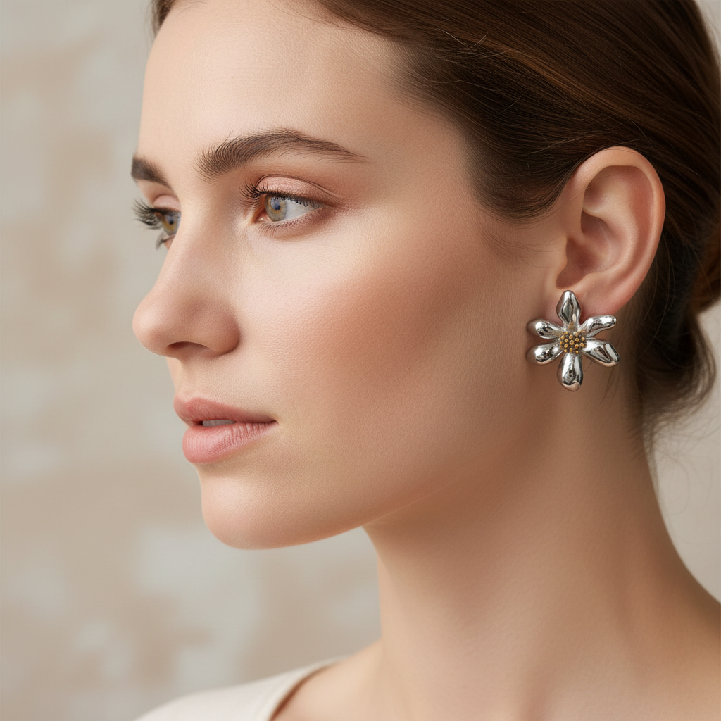 Alexa – Ohrringe Blume Sonnenwende