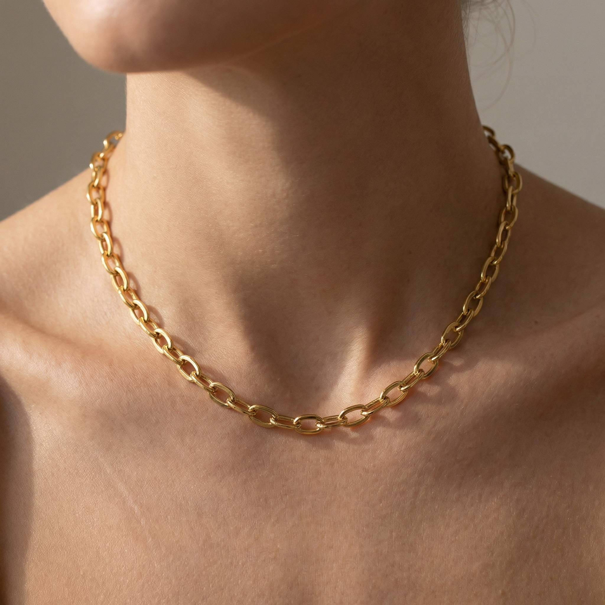 Elea – Einfaches Titanstahl-Halsband