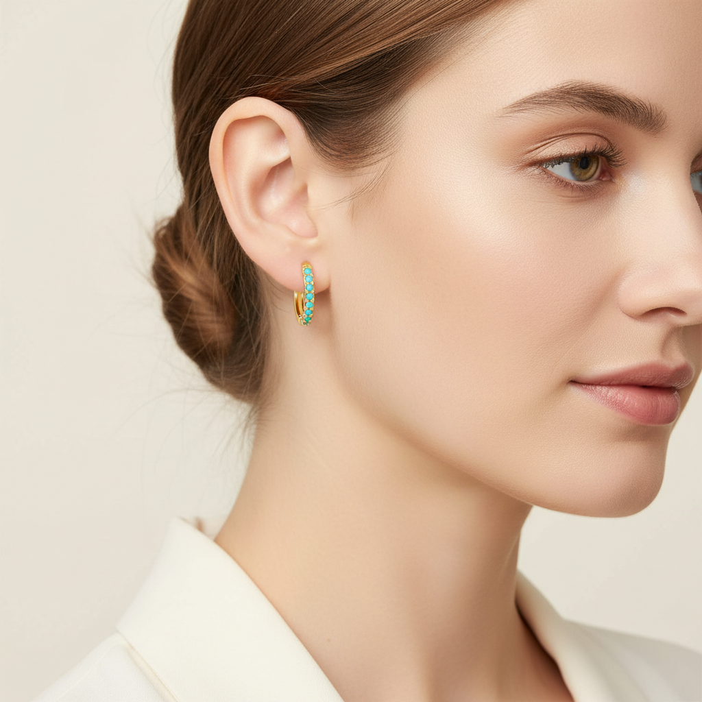 Alexa – Feine Creolen Refined S925