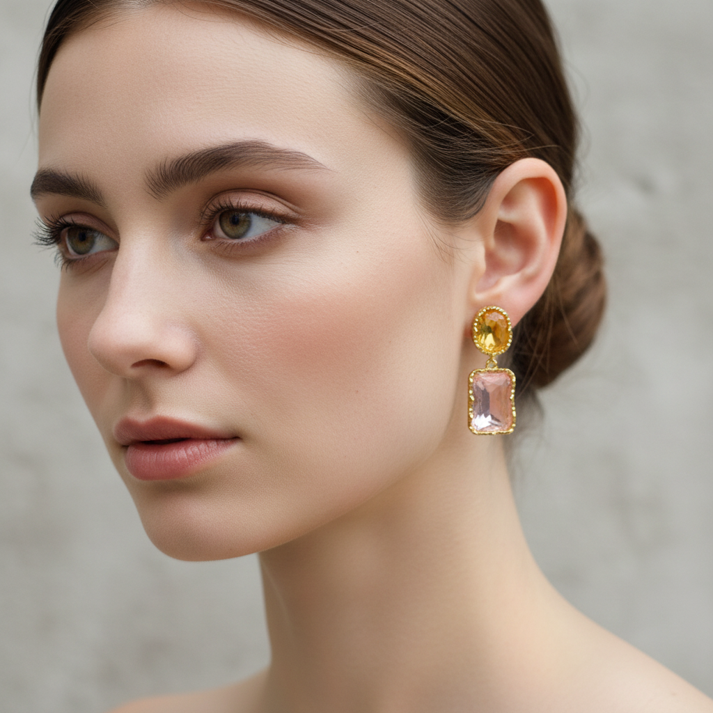 Mona – Vintage Barock-Ohrringe AB