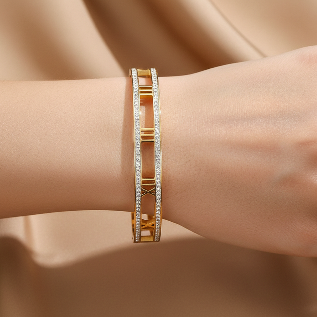 Lucienne – Elegantes Armband mit römischen Ziffern