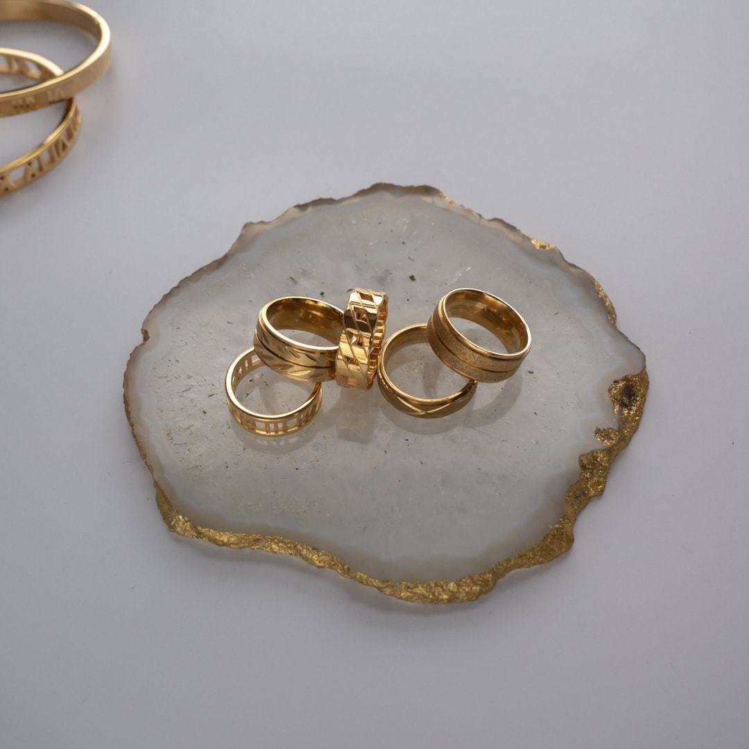 Valérie – Eleganter Ring mit römischen Ziffern