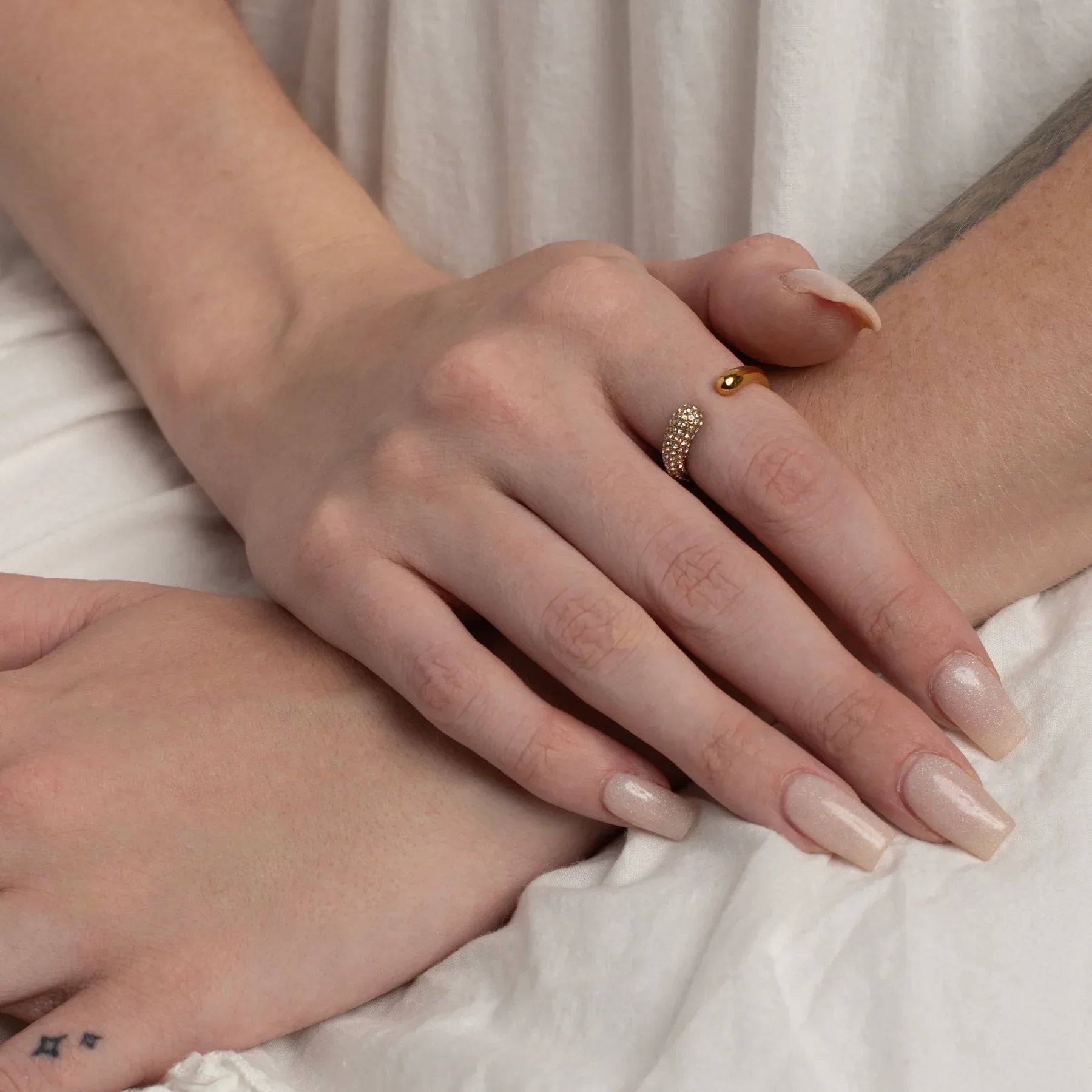 Dahlia – Pavé-Ring