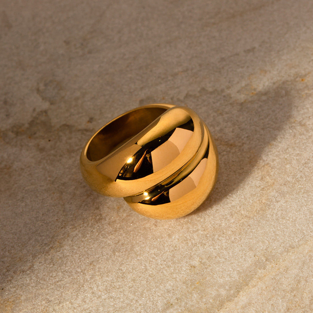 Avery – Eleganter Vergoldeter Ring