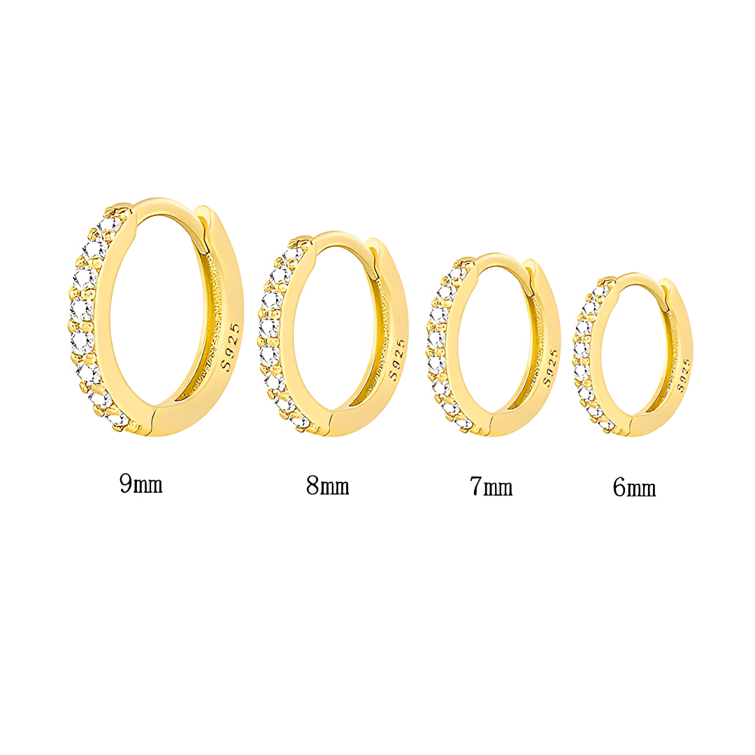 Alexa – Feine Creolen Refined S925