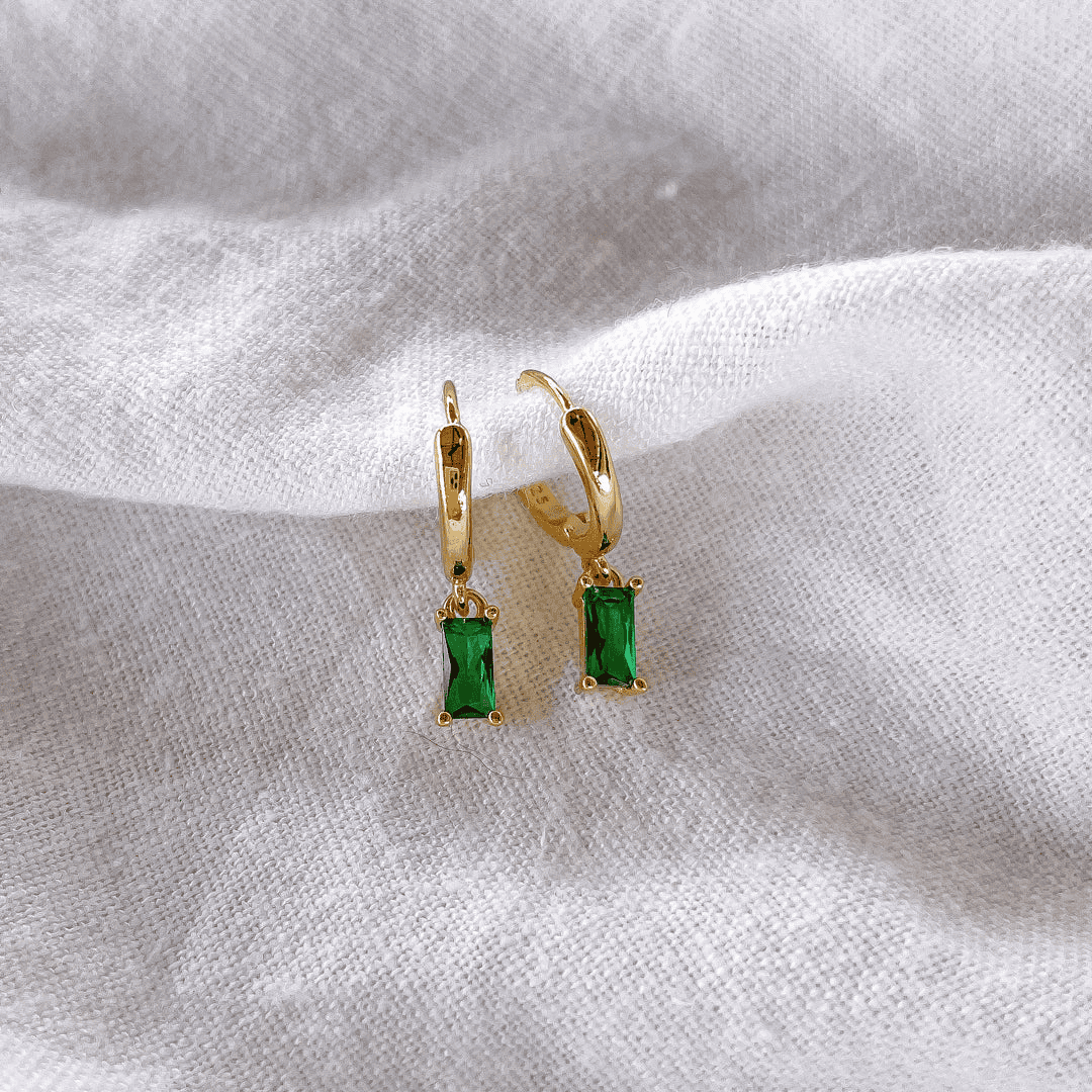 Ayla – Einfache Ohrringe aus Edelstahl im vintage Stil