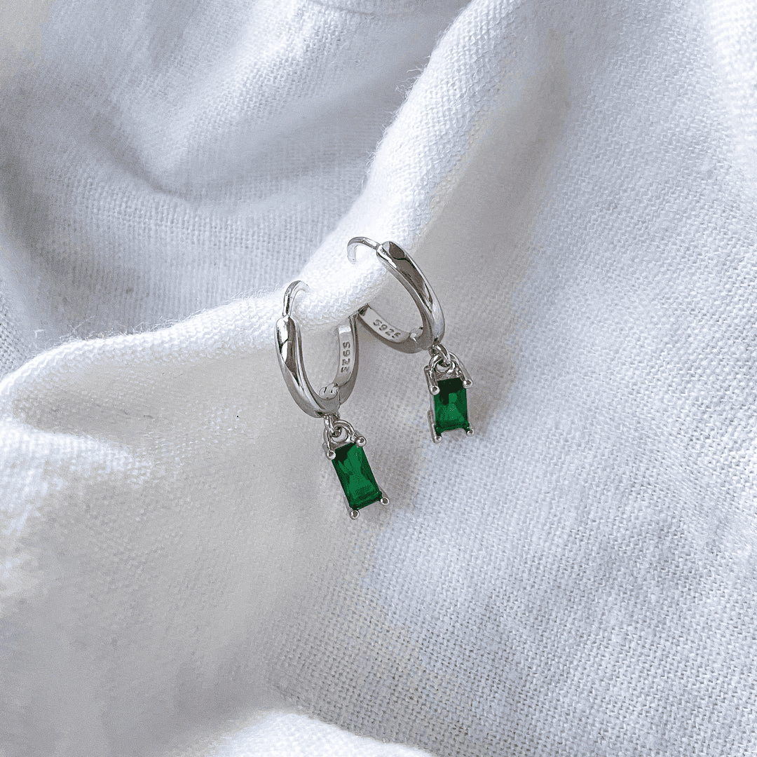 Ayla – Einfache Ohrringe aus Edelstahl im vintage Stil