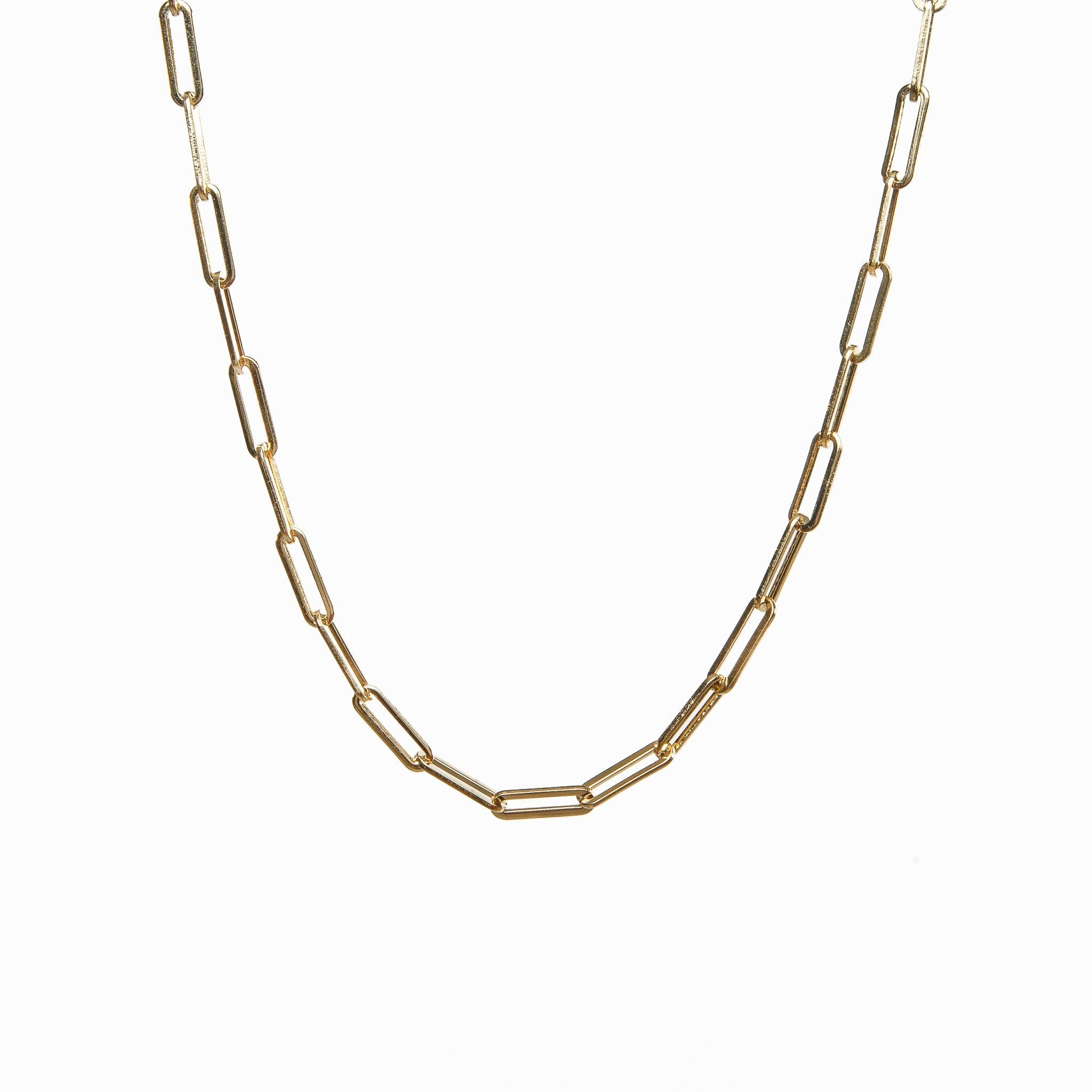 Elisa – Kette mit goldenen Gliedern