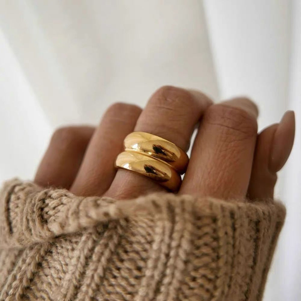 Dallas – Bague Duo Moderne