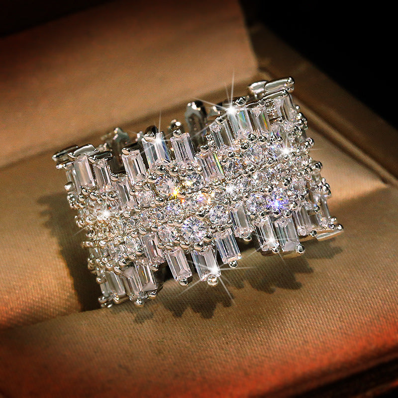 Margaux – Ring Zirkon Vollkreis
