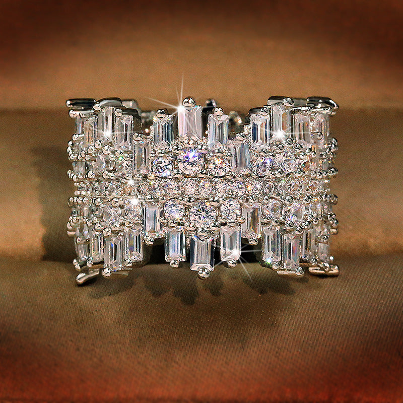 Margaux – Ring Zirkon Vollkreis