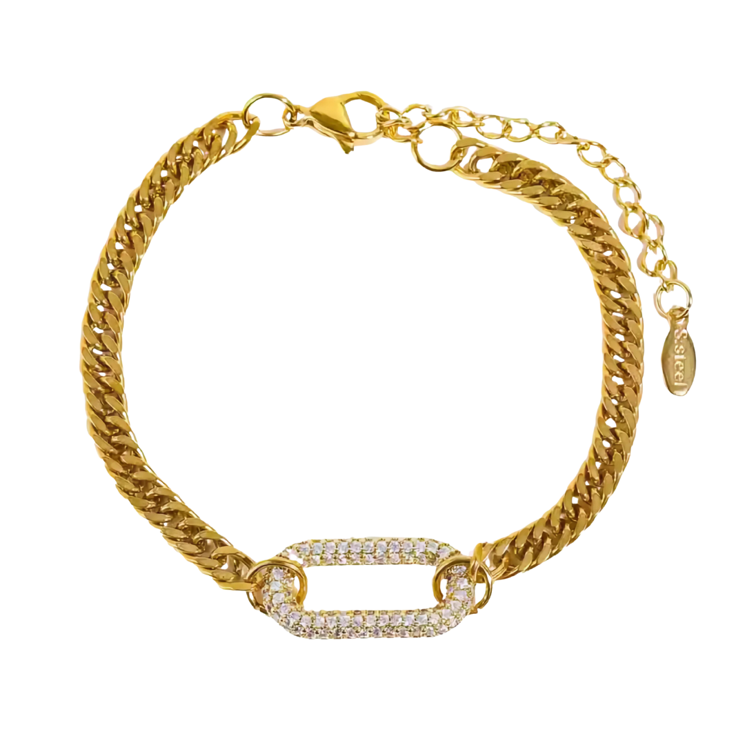 Isabelle – Exquisites Geometrisches Armband