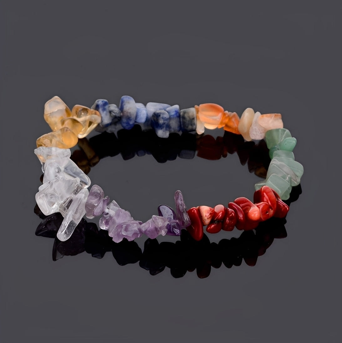 Yoli – Armband 7 Chakren aus Natursteinen
