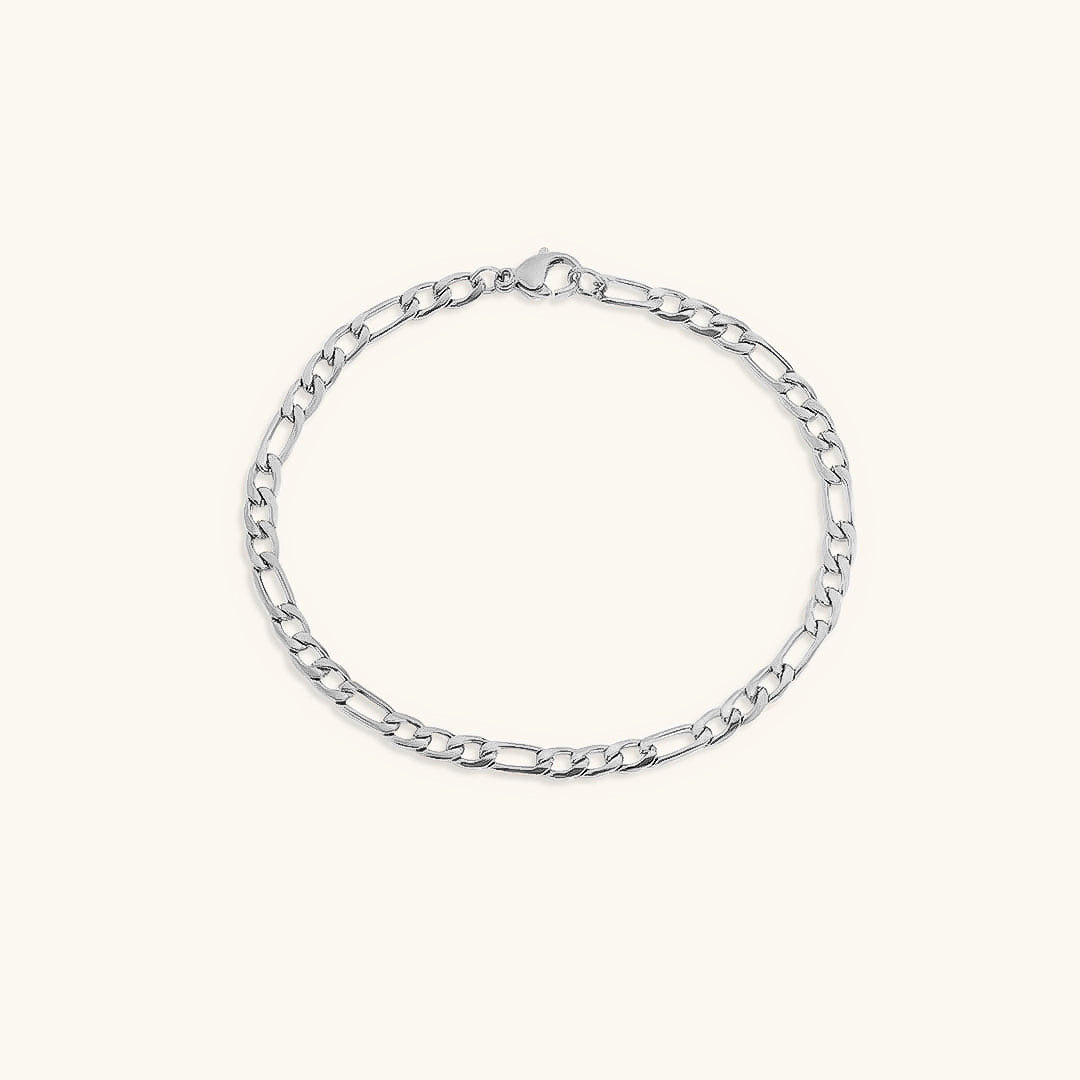 Saturn - Goldfarbenes Kettenarmband