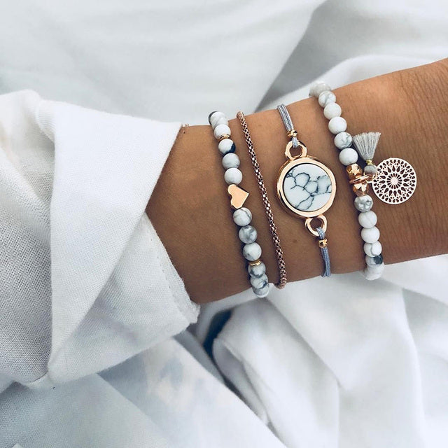Nola – Set Luxus Zeitlose Armbänder