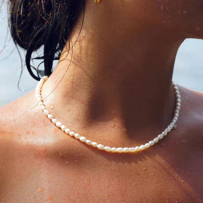 Olivia – Halskette Perle Elegant