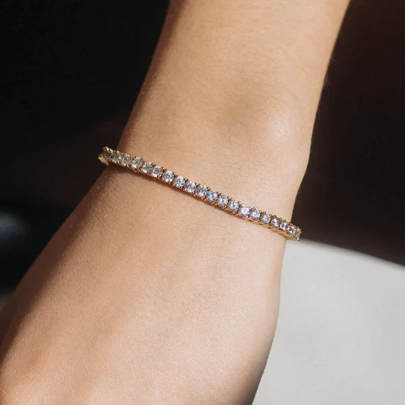 Lillian – Armband Tennis Kristallklarer Glanz