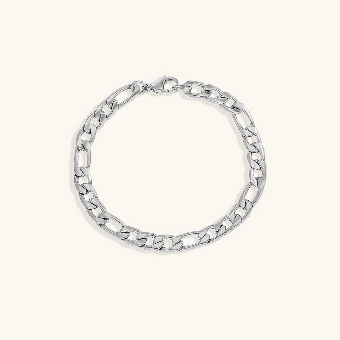 Saturn - Goldfarbenes Kettenarmband