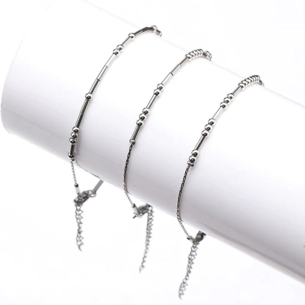 Personalisiertes Morsecode-Armband - Perlenarmband mit Morsecode