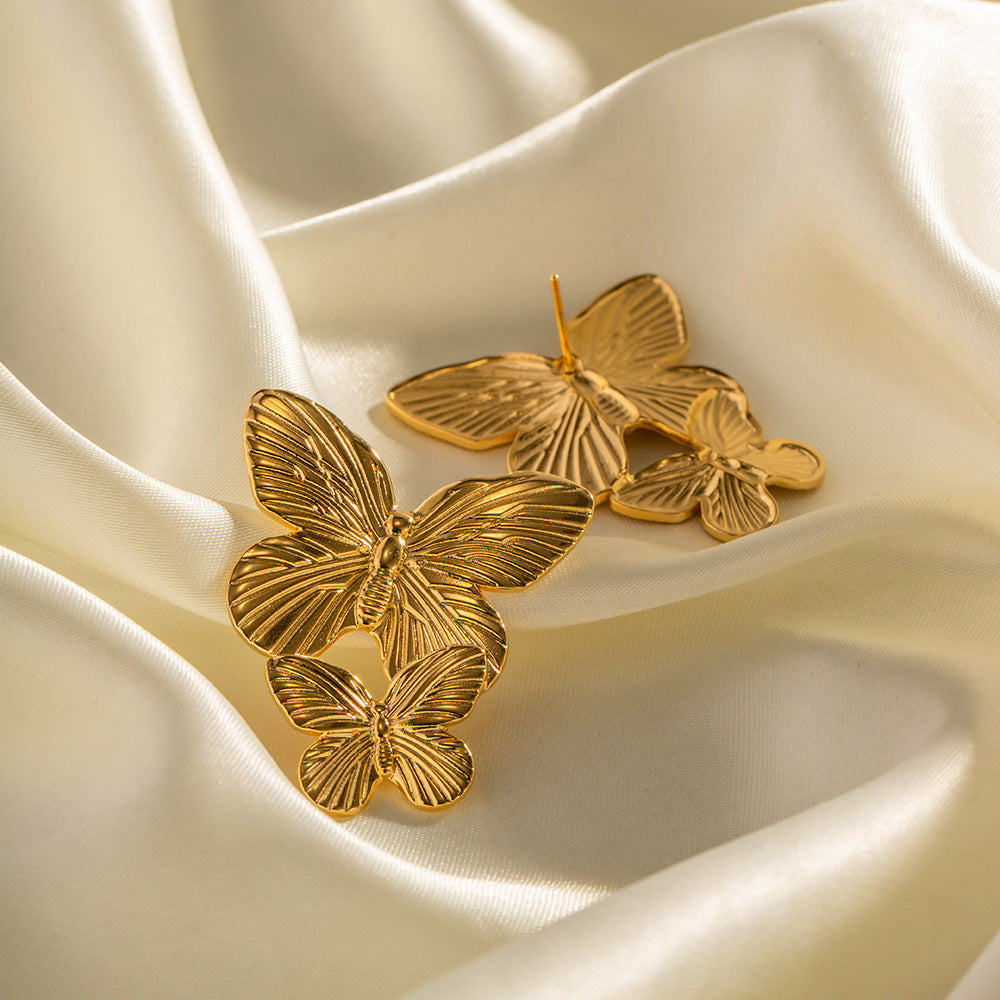 Aurelia – Elegante Schmetterling-Ohrringe