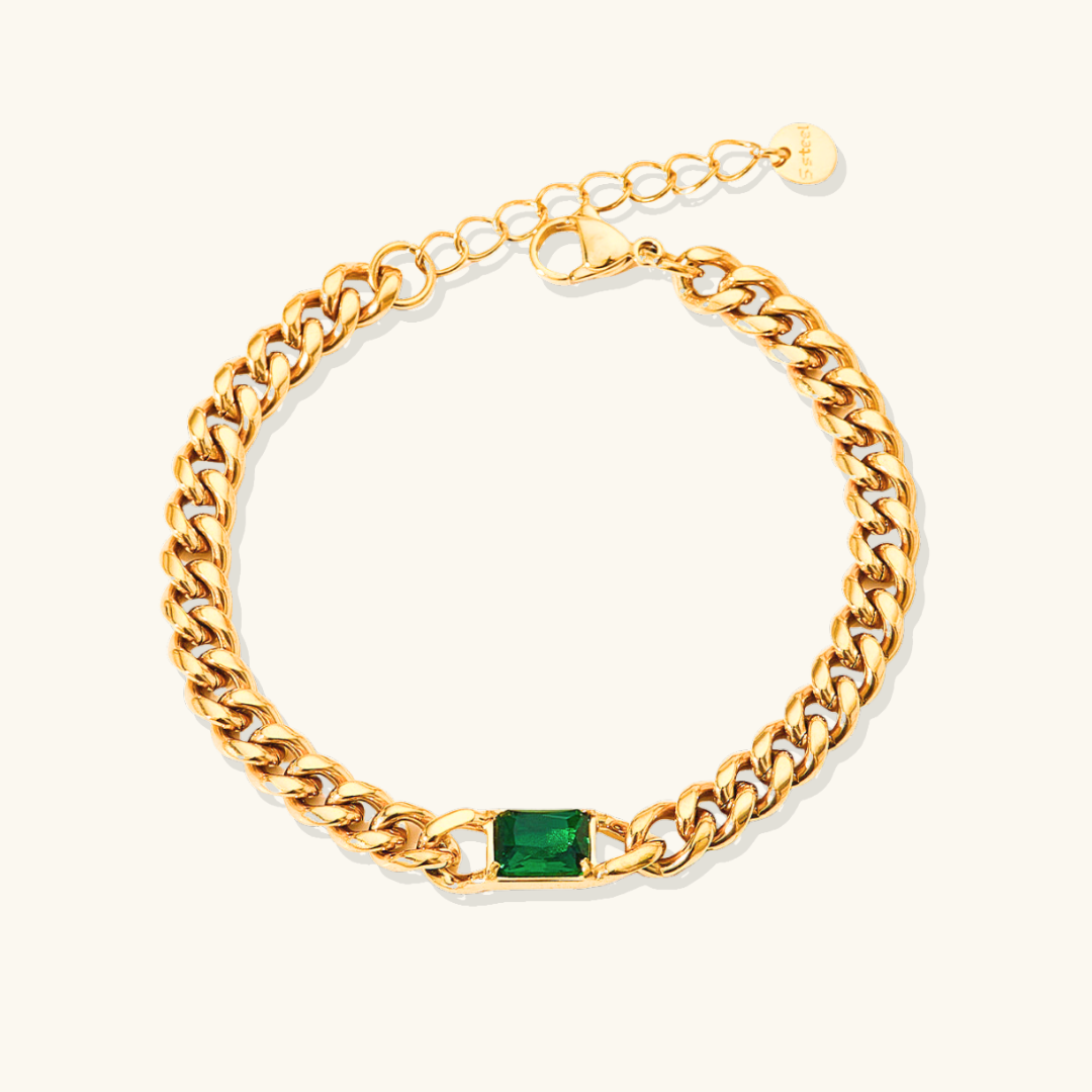 Barcelona – Elegantes Goldenes Armband