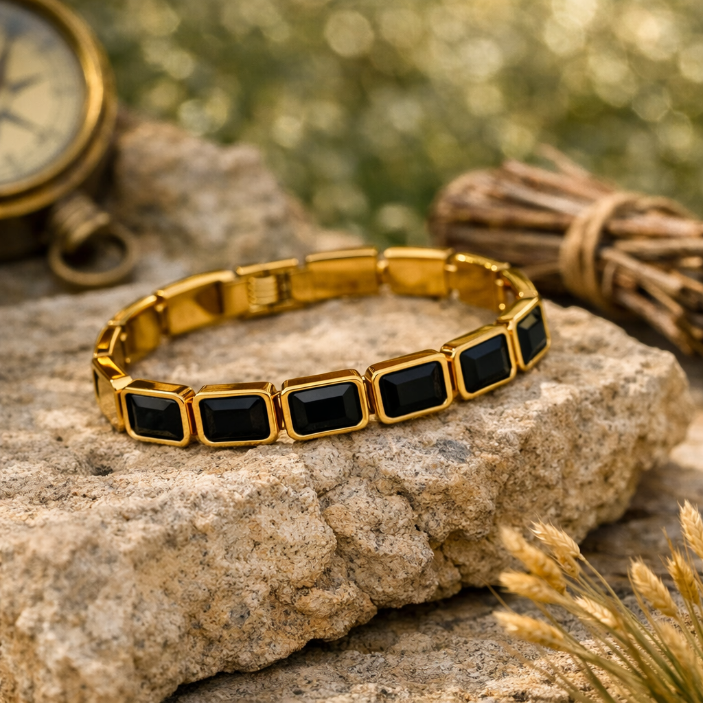 Kreselle – Elegantes Dark-Armband