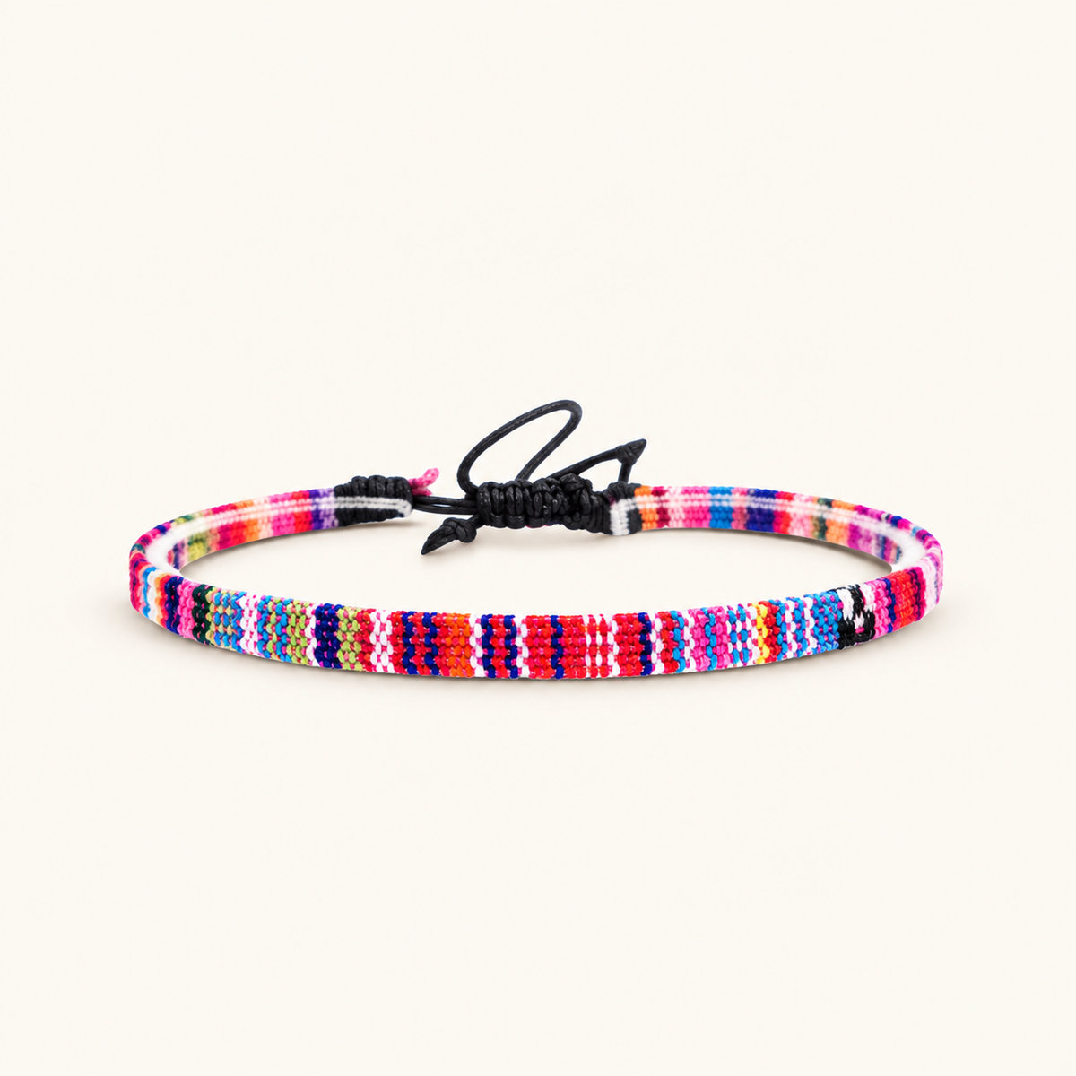 Damen Verstellbare Fußkette mit Geflochtenem Kordeldesign