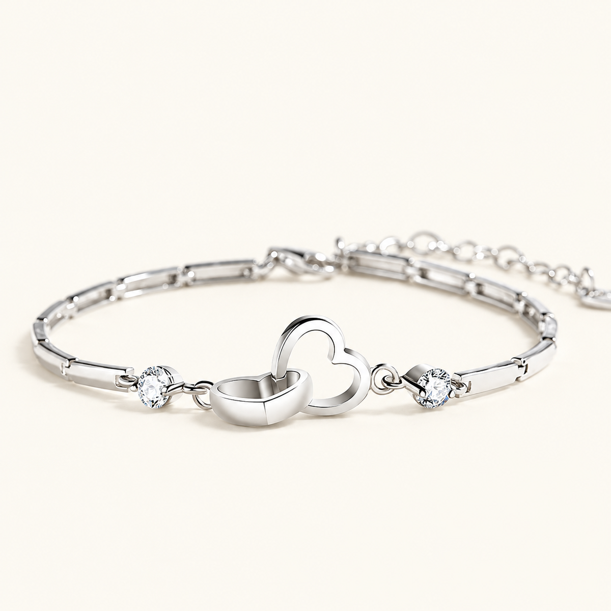 Damen Verstellbares Herz-Armband