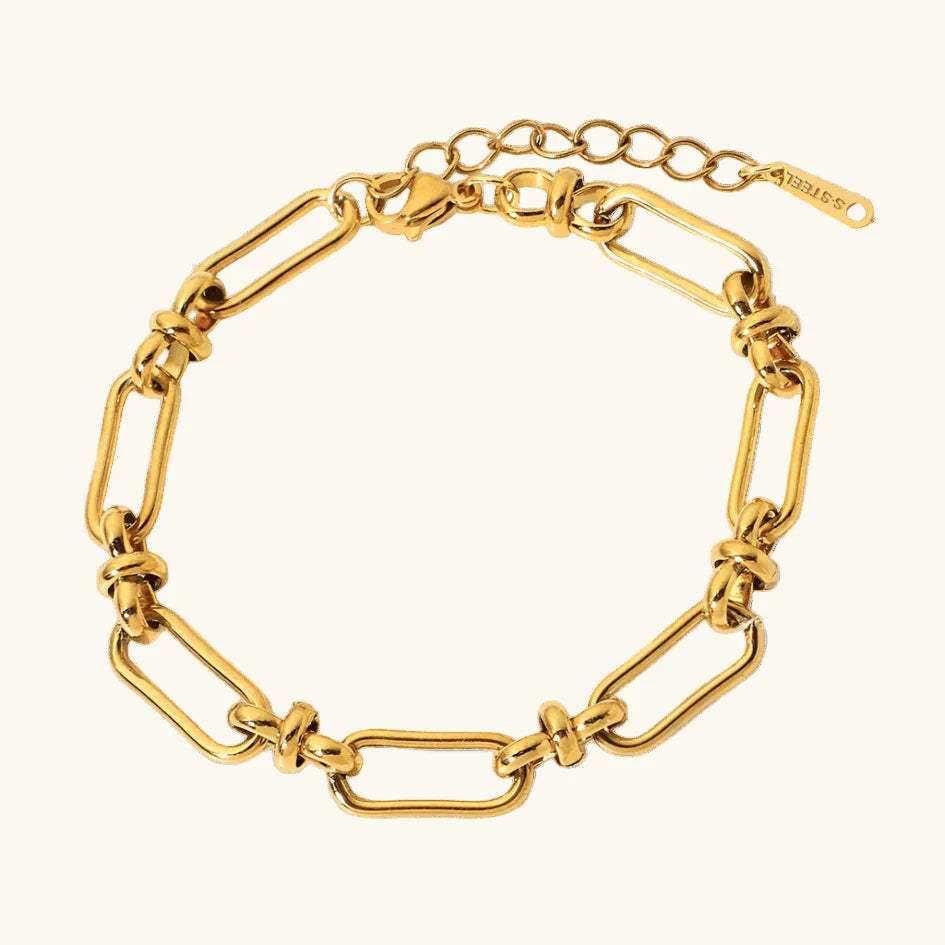 Chelsea – Offenes Klassisches Armband Vergoldet 18K