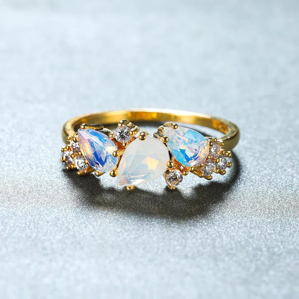 Alina – Ring Kaskade aus Sterlingsilber