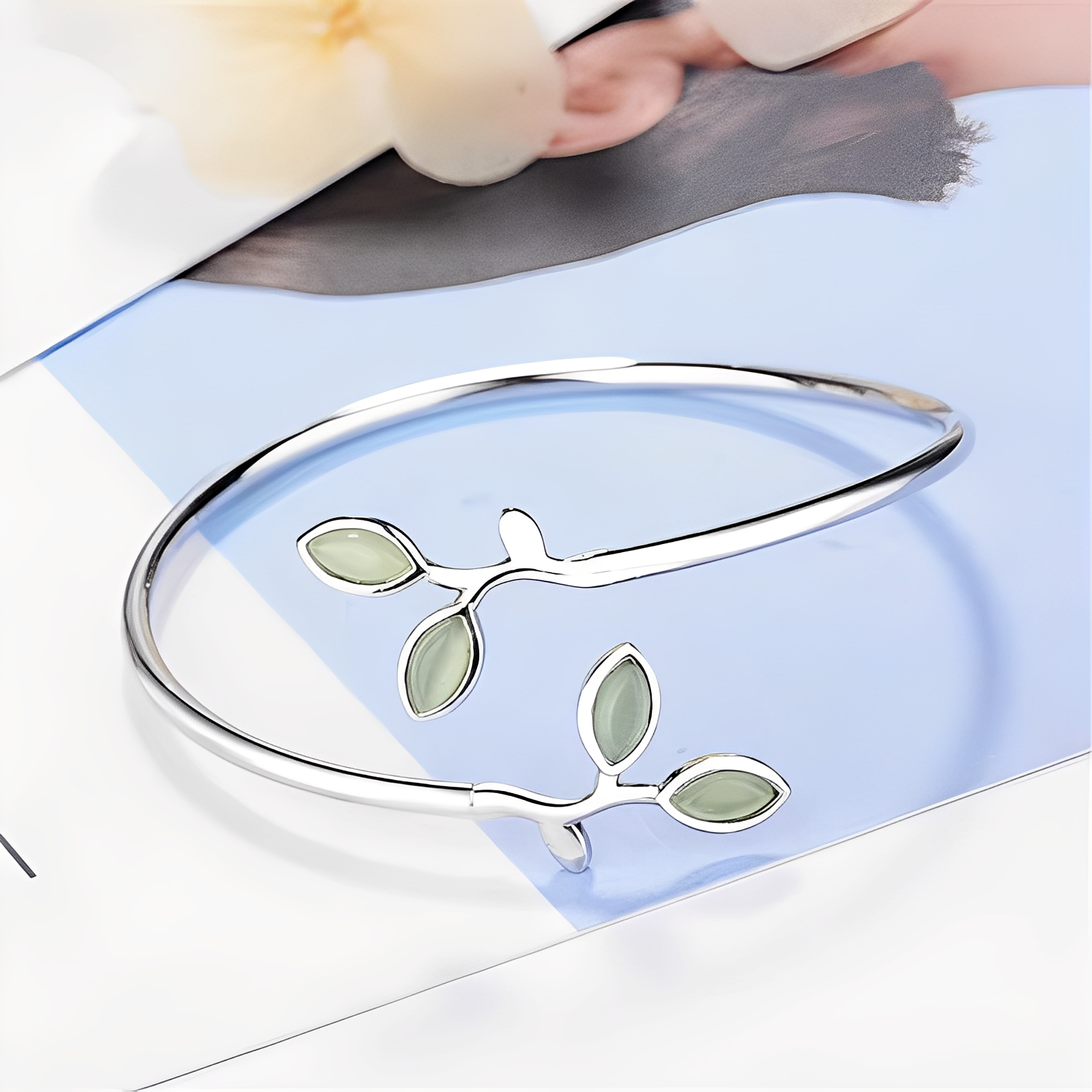Flora – Armband Silber 925 Blumige Eleganz