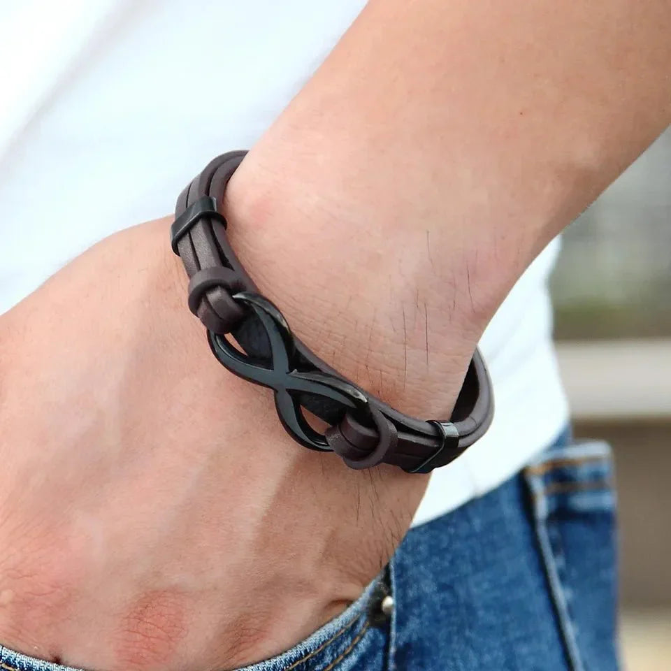 Taigo – Armband Leder Magnetisch Stahl